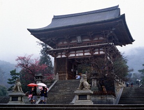 Temple in Kyoto-Nara Japan